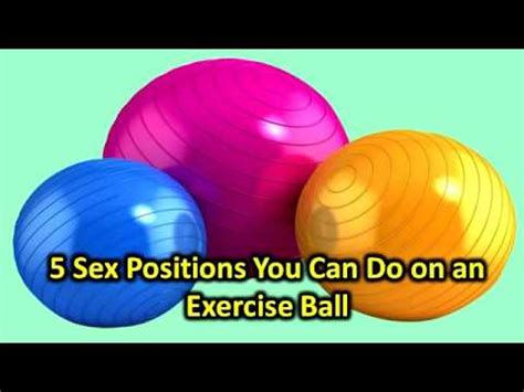 exercise ball and sex